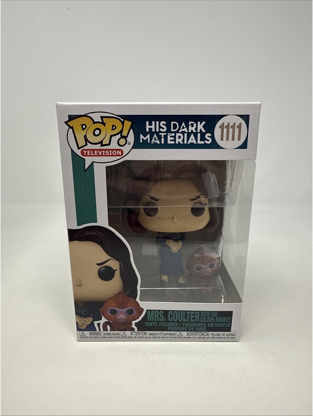 Funko Pop! Vinyl: His Dark Materials - Mrs. Coulter With The Golden Monkey #1111